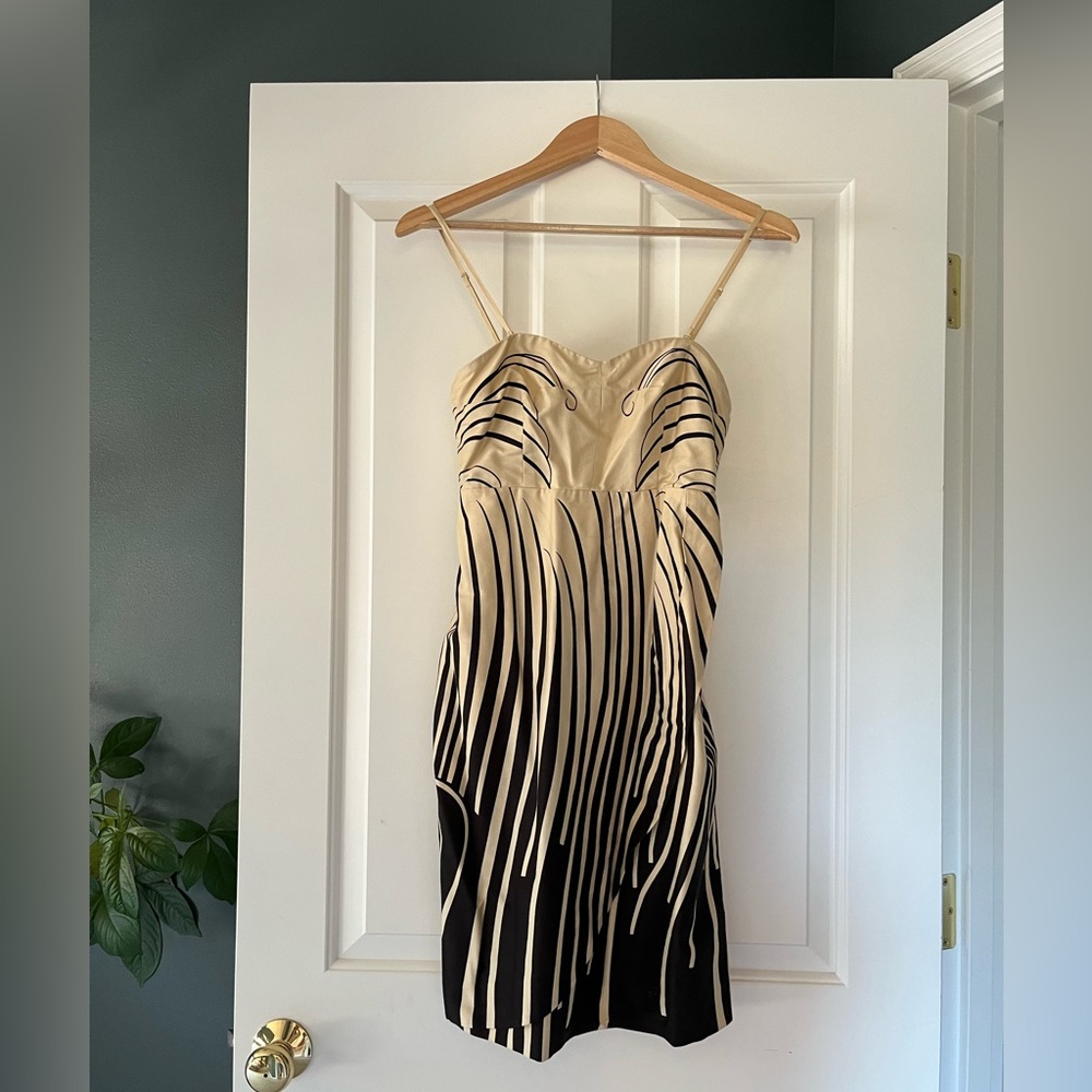 Banana Republic strapless cocktail dress
